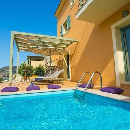 Remarkable Kefalonia Yu Kanda 3 Bedrooms Seafornt Spectacular Sea Views Private Outdoor Pool Assos
